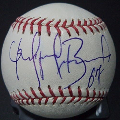 Miguel Bernard San Francisco Giants, coa İmzalı Beyzbol Topları ile İmzalı Romlb Beyzbol İmzaladı
