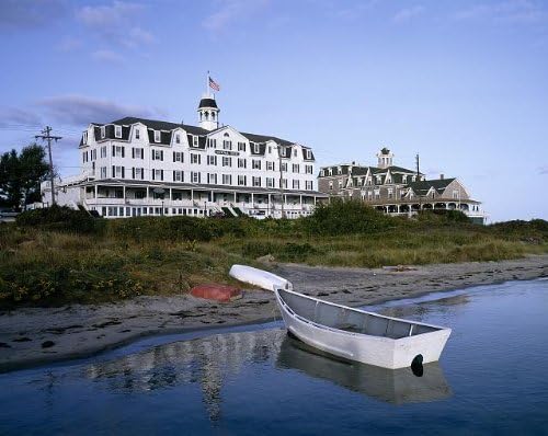 Tarihselfindings Fotoğraf: Block Island, Rhode Island, RI, Tekne, Bina, Amerika, Carol Highsmith, 1980-2006