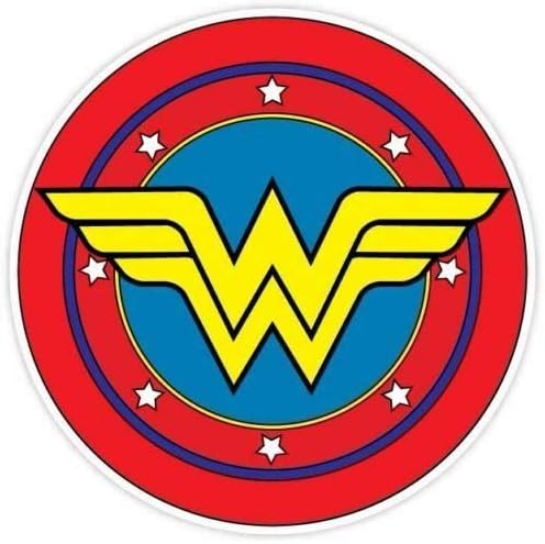 Wonder Woman Logo Vinil Batman Adalet Şafağı-Etiket Grafik-Otomatik, Duvar, Dizüstü Bilgisayar, Hücre, Kamyon Sticker
