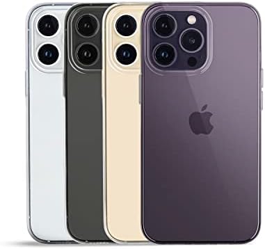 totallee Clear iPhone 14 Pro Kılıf, İnce Kapak Ultra İnce Minimal-Apple iPhone 14 Pro için (2022) (Şeffaf)