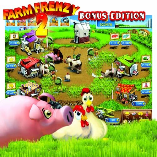 Farm Frenzy 2: Bonus Sürümü-5 Harika Oyunla Ahıra Geri Dönün