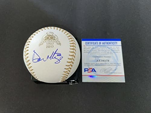 Don Mattingly İmzalı Resmi 60. Yıl Altın Eldiven Beyzbol NY Yankees PSA / DNA İmzalı Beyzbol Topları