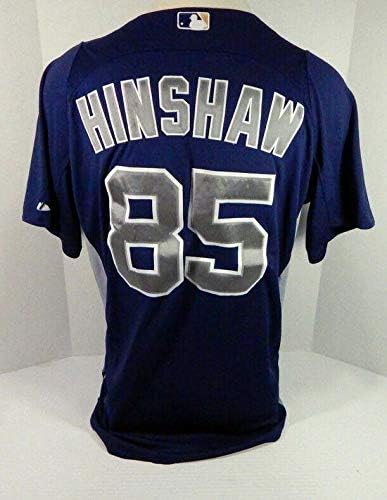 2012 San Diego Padres Alex Hinshaw 85 Oyun Kullanılmış Donanma Forması Vuruş Antrenmanı 17-Oyun Kullanılmış MLB
