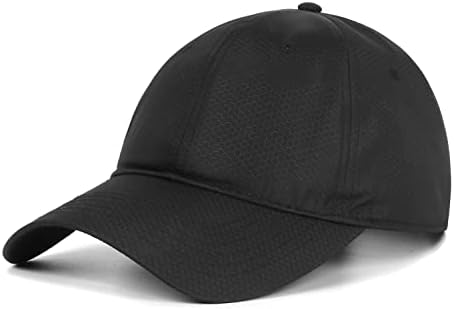 Zylıoo Boy XXL Hızlı Kuru beyzbol şapkası, Nefes Baba Şapka Kafaları 21.5 -25.5, ayarlanabilir Yumuşak Taç koşu kepi