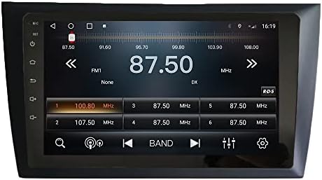 Android 10 Autoradio Araba Navigasyon Stereo Multimedya Oynatıcı GPS Radyo 2.5 D Dokunmatik Ekran Vw Golf 2010-2013