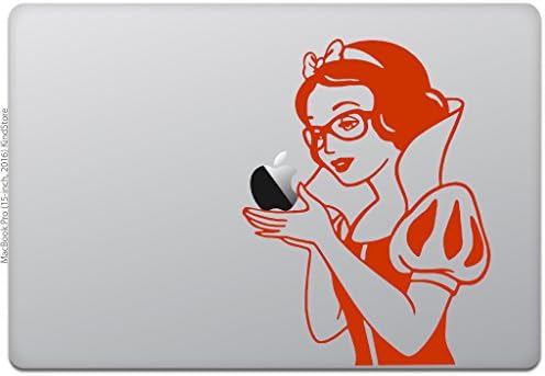Tür Mağaza MacBook Pro 13/15 /12 MacBook çıkartması Kar Beyaz Nerd Gözlük 15 Kırmızı M778-15-R