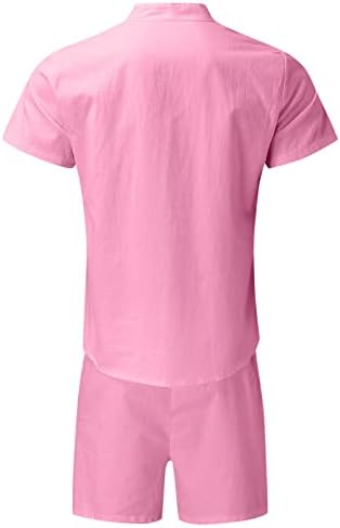 2 Parça Eşofman Kıyafetler Erkekler için Kısa Kollu Tropikal havai gömleği ve Kısa Setleri 3d Baskı Hawaii Kas T Shirt