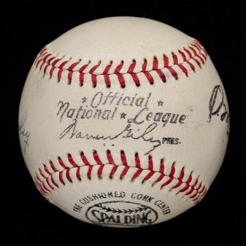 En iyi Jim Bottomley Single'ı İmzalandı ONL Beyzbol D. 1959 Kardinaller JSA LOA İmzalı Beyzbol Topları