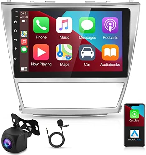 Toyota Camry 2006-2011 için EKAT araba android müzik seti, Apple Carplay ile 10.1 inç Dokunmatik Ekranlı Araba Radyosu