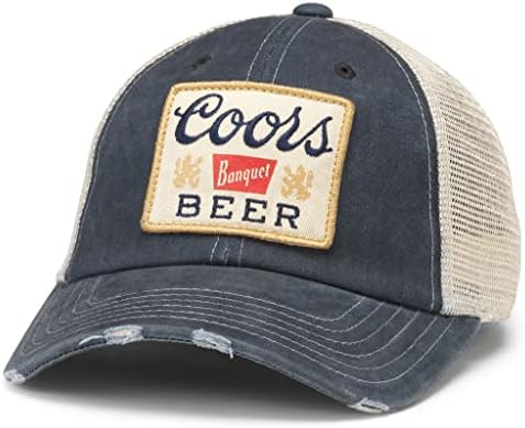 AMERİKAN İĞNE Orville Bira Markası Ayarlanabilir Snapback Beyzbol Şapkası (23001A-Beer-Parent)
