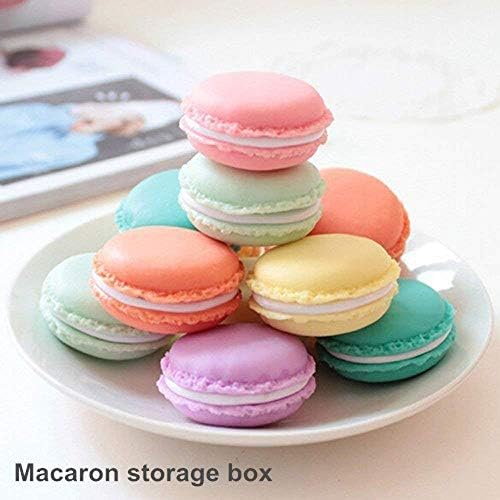 Coolrunner Macaron Durumda, Mini Macaron Kutusu, Macaron Mücevher Kutusu, Macaron Sevimli Hap Kutusu, Renkli Macaron