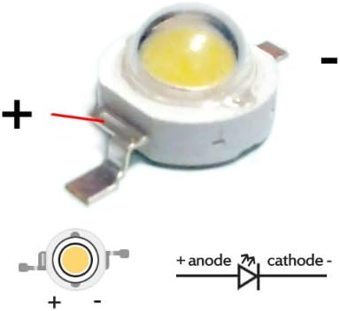 mikrotivite IL716 1 watt Ultra Parlak Beyaz LED (6'lı paket)