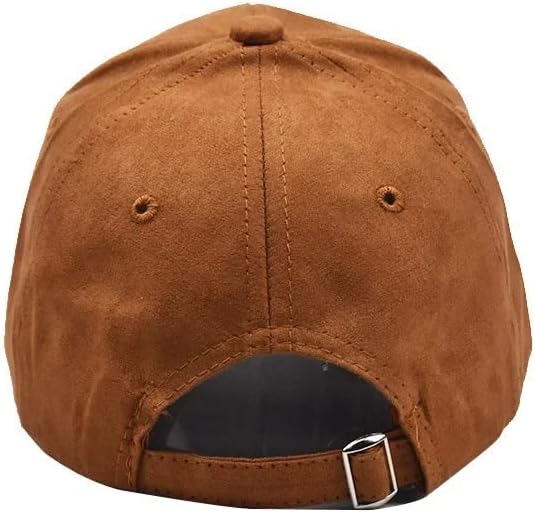 ZJHYXYH Süet Beyzbol Şapkası Ayarlanabilir Kap