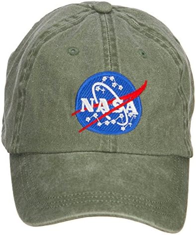 e4Hats.com NASA Amblemi İşlemeli Yıkanmış Başlık