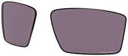 Oakley Kabloları Dikdörtgen Yedek Güneş Gözlüğü Lensleri, Prizm Gri, 63 mm