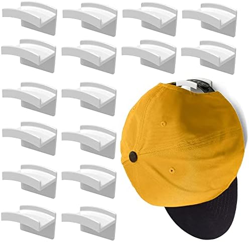 Duvar için FLANCCİ Şapka Kancaları, Minimalist Şapka Rafı Tasarımı, Kendinden Yapışkanlı Şapka Rafı, Şapka Organizatörü