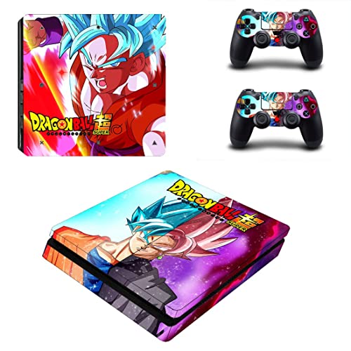Anime Drago Ve VIP Balonlar Son Goku, Vegeta, süper Saiyan PS4 veya PS5 Cilt Sticker PlayStation 4 veya 5 Konsol ve