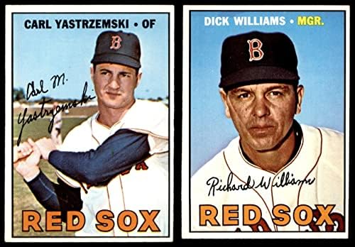 1967 Topps Boston Red Sox Takım Seti Boston Red Sox (Set) ESKİ / MT Red Sox