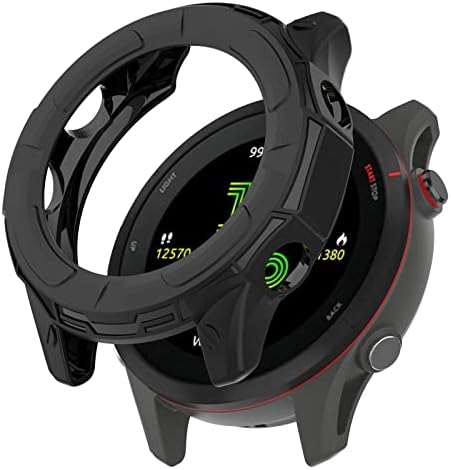 Garmin Öncüsü 955 SmartWatch için SIKAI Koruyucu TPU Kapak, Garmin 955 GPS Koşu Smartwatch Portektörü için Darbeye