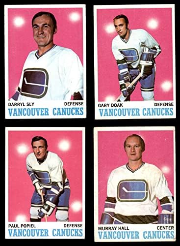 1970-71 Topps Vancouver Canucks Takım Setine Yakın Vancouver Canucks (Set) GD + Canucks