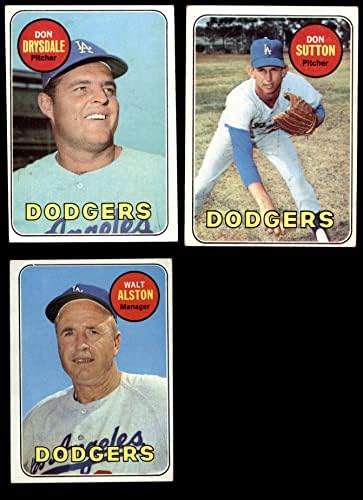 1969 Topps Los Angeles Dodgers Takım Setine Yakın Los Angeles Dodgers (Set) VG + Dodgers
