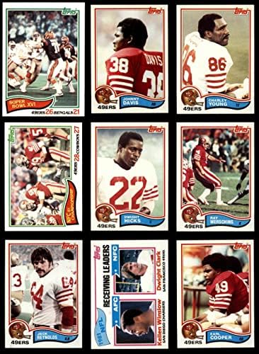 1982 Topps San Francisco 49ers Takım Seti 49ers (Set) NM / MT 49ers