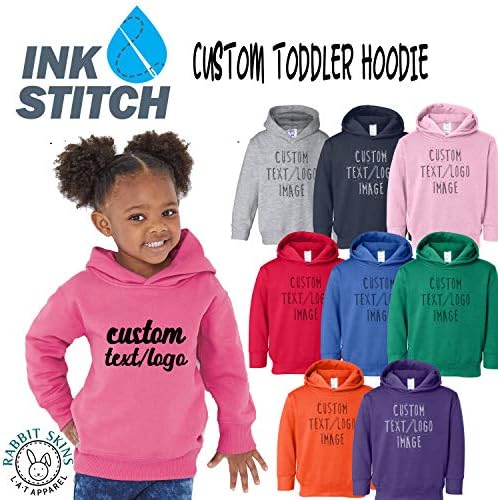 MÜREKKEP DİKİŞ Unisex Yürümeye Başlayan 3326 Tasarım Kendi özel kapüşonlu sweatshirt Hoodies-15 Renk