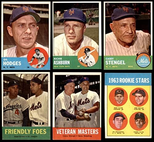 1963 Topps New York Mets Takım Setine Yakın New York Mets (Set) ESKİ / MT Mets