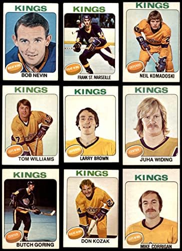 1975-76 O-Pee-Chee Los Angeles Kings Takım Seti Los Angeles Kings-Hokey (Set) VG/EX + Kings-Hokey