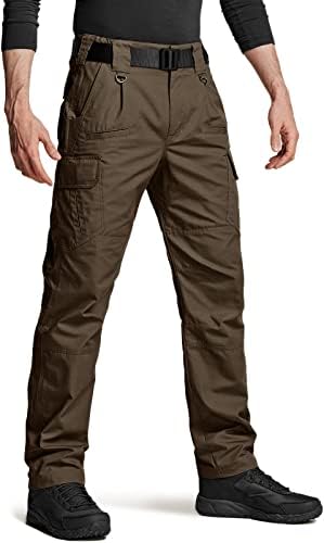 CQR erkek Taktik Pantolon, Suya Dayanıklı Yırtılmaz Kargo Pantolon, Hafif EDC Yürüyüş İş Pantolonu, Dış Giyim
