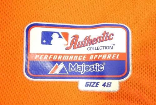 2013-19 Houston Astros 18 Oyun Kullanılmış Turuncu Forma İsim Plakası Kaldırıldı 48 DP23882 - Oyun Kullanılmış MLB