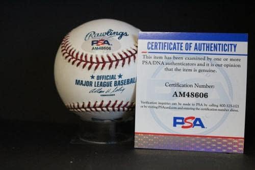 Don Guttteridge İmzalı Beyzbol İmzası Otomatik PSA / DNA AM48606 - İmzalı Beyzbol Topları