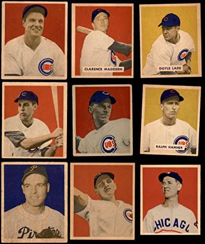 1949 Bowman Chicago Cubs Takım Seti Chicago Cubs (Set) VG/EX + Cubs