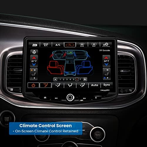STİNGER Challenger, Şarj Cihazı, Chrysler 300 2015-2021 10 HEİGH10 Radyo Değiştirme Kiti w Apple CarPlay, Android