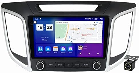 Android 12 Autoradio Araba Stereo Navigasyon GPS Multimedya Oynatıcı Radyo 2K 9.5 Ekran Hyundai Creta için Ix25 2015-2019