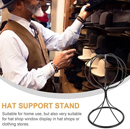 SOIMISS Metal Askılar masa düzenleyici Raf Metal Peruk Standı masa şapka tutucu şapka teşhir standı kap standı ekran