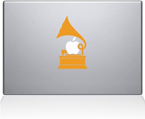 Çıkartma Gurusu 2097-MAC-12M-SY Gramofon Çıkartma Vinil Çıkartması, Sarı, 12 MacBook