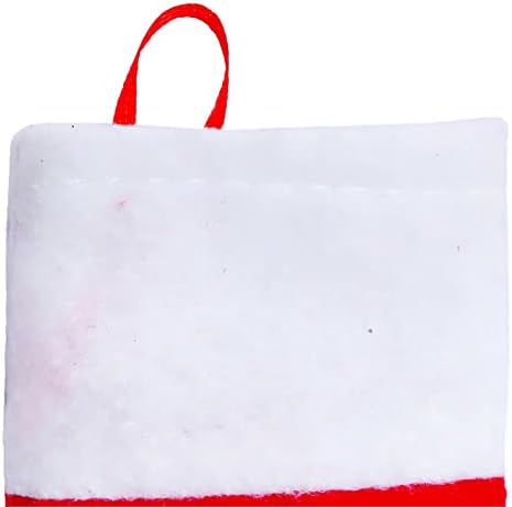 Mini Noel Çorap Kaşık Çatal Çanta Noel Dekorasyon Çantası Noel Çorap Dekorasyon Süs Kristal
