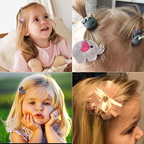 GSDNV 8 Adet saç tokası Seti Kız Sevimli saç bandı s saç aksesuarları Yay Çiçek Hayvan Şapkalar Tokalar Karikatür